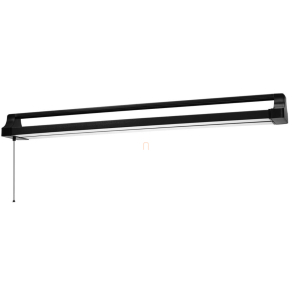   Osram Office Line irodai mennyezeti LED lámpa húzókapcsolóval fekete színben