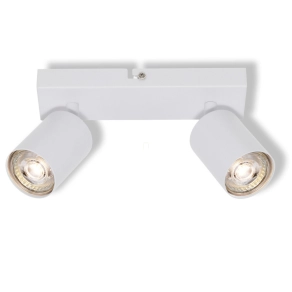   Osram LED Spot Elemental 2XGU10 White – Mennyezetre szerelhető, 2 irányítható GU10-es foglalattal rendelkező spotlámpa, forgatható fejekkel, fehér színben