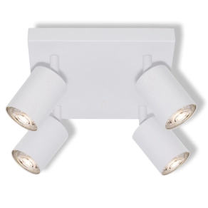   Osram LED Spot Elemental 4XGU10 Plate White – Mennyezeti spotlámpa négy állítható GU10 foglalattal, forgatható fejekkel, 4x6W teljesítménnyel, fehér