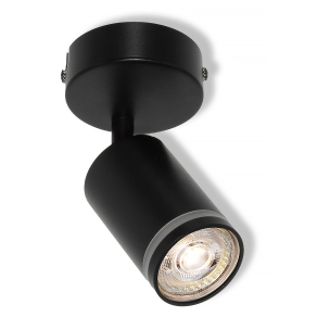   Osram LED Spot Pulse fali spot lámpa, kerek 1xGU10 foglalattal, fekete