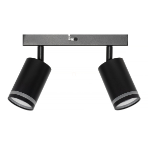   Osram LED Spot Pulse mennyezeti spot lámpa 2xGU10 foglalattal, fekete