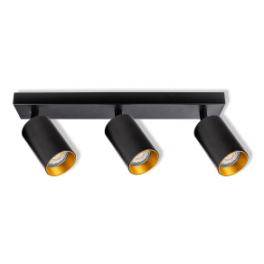   Osram LED Spot Eternal mennyezeti spot lámpa 3xGU10 foglalattal, fekete