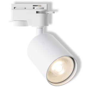   Osram Spot 1-phase tracking system Elemental – Fehér színű sínrendszeres spotlámpa GU10 foglalattal, forgatható fejjel, 6W