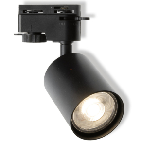   Osram Spot 1-phase tracking system Elemental – Fekete sínrendszeres spotlámpa forgatható fejjel, GU10 foglalattal, 6W