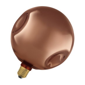   Osram Decor E27 LED design fényforrás, melegfehér fényű, 300 lm, 3,5 W, színezett homorított üveg, rózsaszín