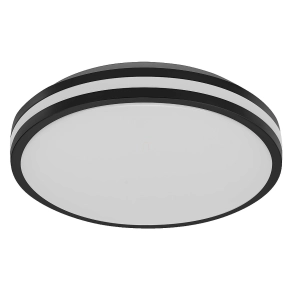   Osram Orbis Caleb mennyezeti LED lámpa, 16 W, 1000 lm, 3000 K, fekete