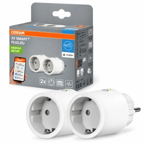   Osram Smart+ Matter Plug EU okos konnektor energiamérővel, 2 darabos
