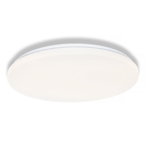  Osram Ceiling Round Sensor fürdőszobai mennyezeti LED lámpa hang és fényérzékelővel, 48 cm, 36 W, 6500 K, 2880 lm, matt fehér színben