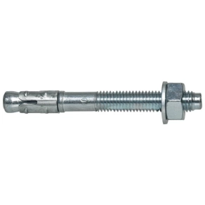   Celo 910132BAZ önfeszítő alapcsavar 10x132 mm, horganyzott acél ékdübel betonhoz, elő- és átmenős szereléshez, 25 db/csomag