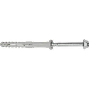   Celo 9880MFRFB Mfr tokrögzítő dübel + hatlapfejű integrált alátétes csavar 10x80, beton-, tégla- és tömör falazati szerelésekhez