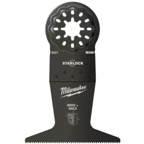   Milwaukee Multitool Starlock merülő fűrészlap Biemtál (Fa + Szeg) 65x42 mm 48906027