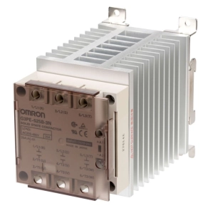 OMRON G3PE-525B-3N DC12-24 3F. 25A szilárdtestrelé