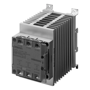   OMRON G3PE-535B-3N DC12-24, 3F szilárdtestrelé, 35A/200–480VAC, 12–24 VDC vezérlő fesz.