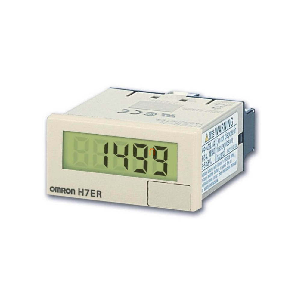 OMRON H7ER-N OMI 4 digites 48x24mm számláló