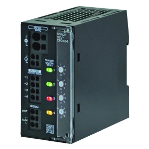   Megszakító, DC-áramkörvédő, 24VDC, 4 csatorna, 10A csatornánként OMRON S8V-CP0424