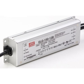  Dimmelhető egykimenetes tápegység PFC szűrővel,  ELG-150-12B