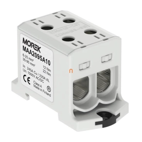   Fővezeték sorkapocs 2x 95/2x95mm2szürke OTL95-2 Morek MAA2095A10