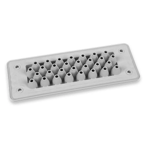   Kábelbevezető  Morek MH24 F 30-1 IP65 UL94 V-0, RAL 7035 szürke  MBA8N30X10