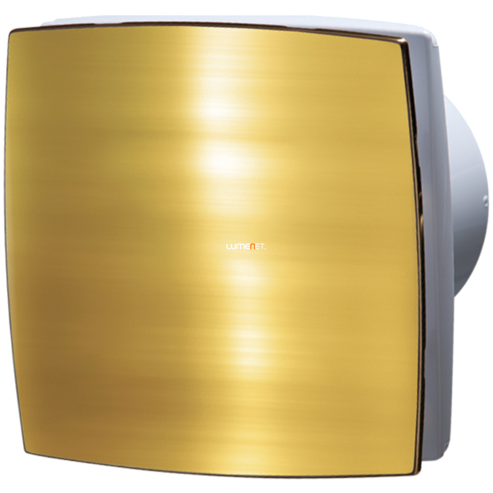 Kiegészítő arany színű előlap 100mm csőátmérőjű LD Auto ventilátorhoz