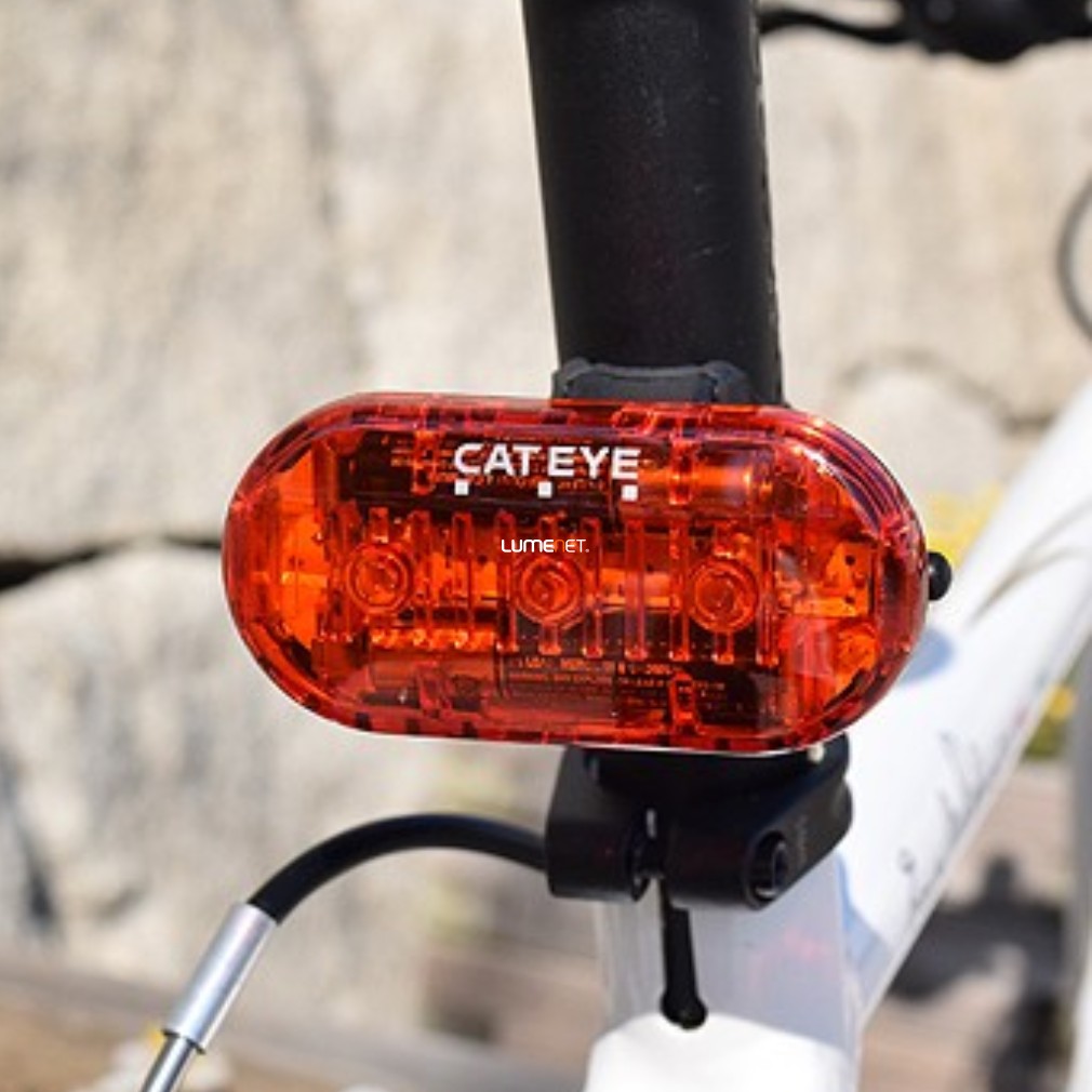 Kerékpár lámpa elemes, Cateye (Omni 3)