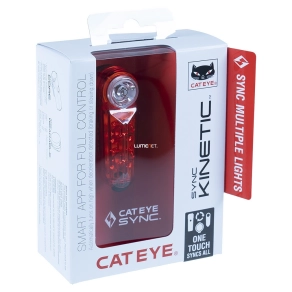 Kerékpár lámpa tölthető, Cateye (Sync kinetic)