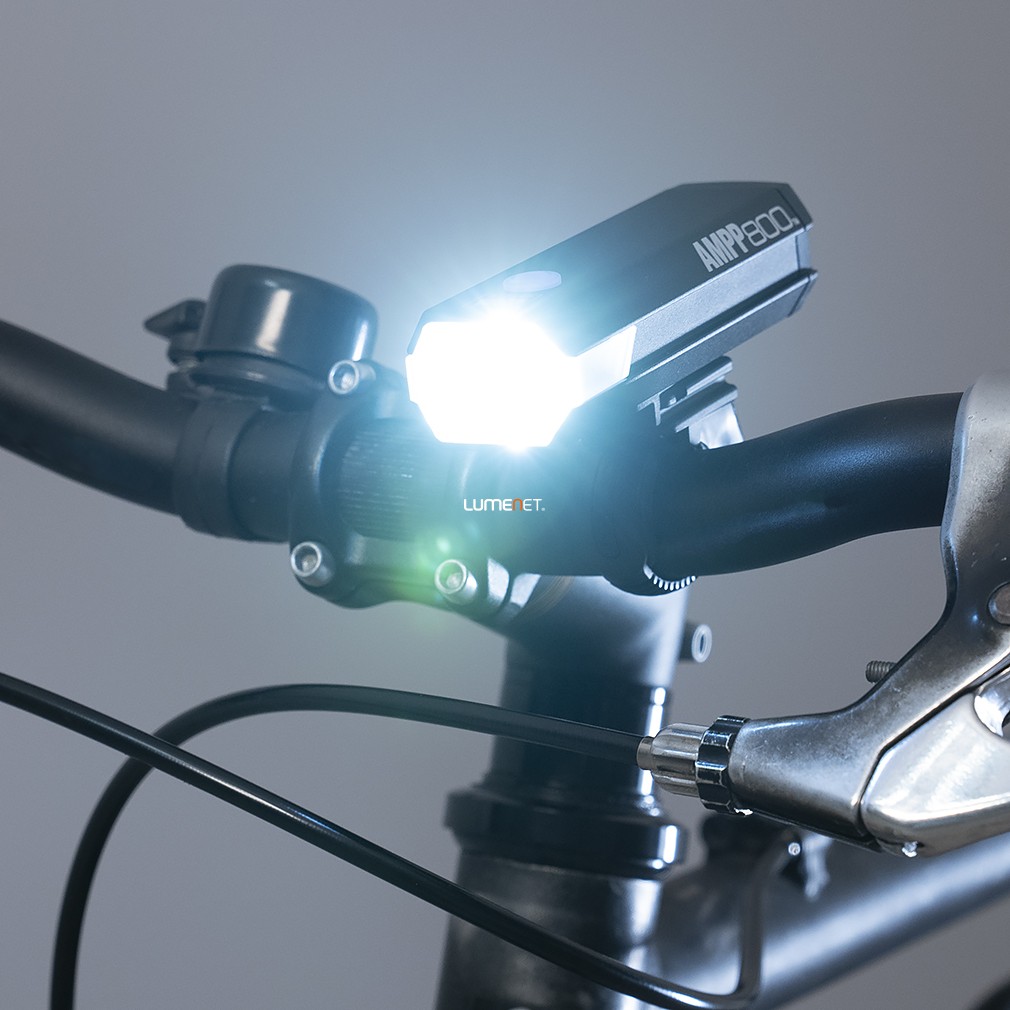 Kerékpár lámpa, tölthető 800 lm, Cateye