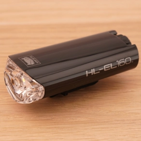  Cateye kerékpár első lámpa 2 funkció/3LED elemes fekete HLEL-160B