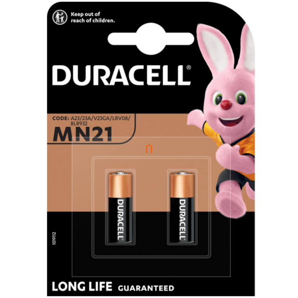 Duracell elem A23,MN21 12V 2 darabos