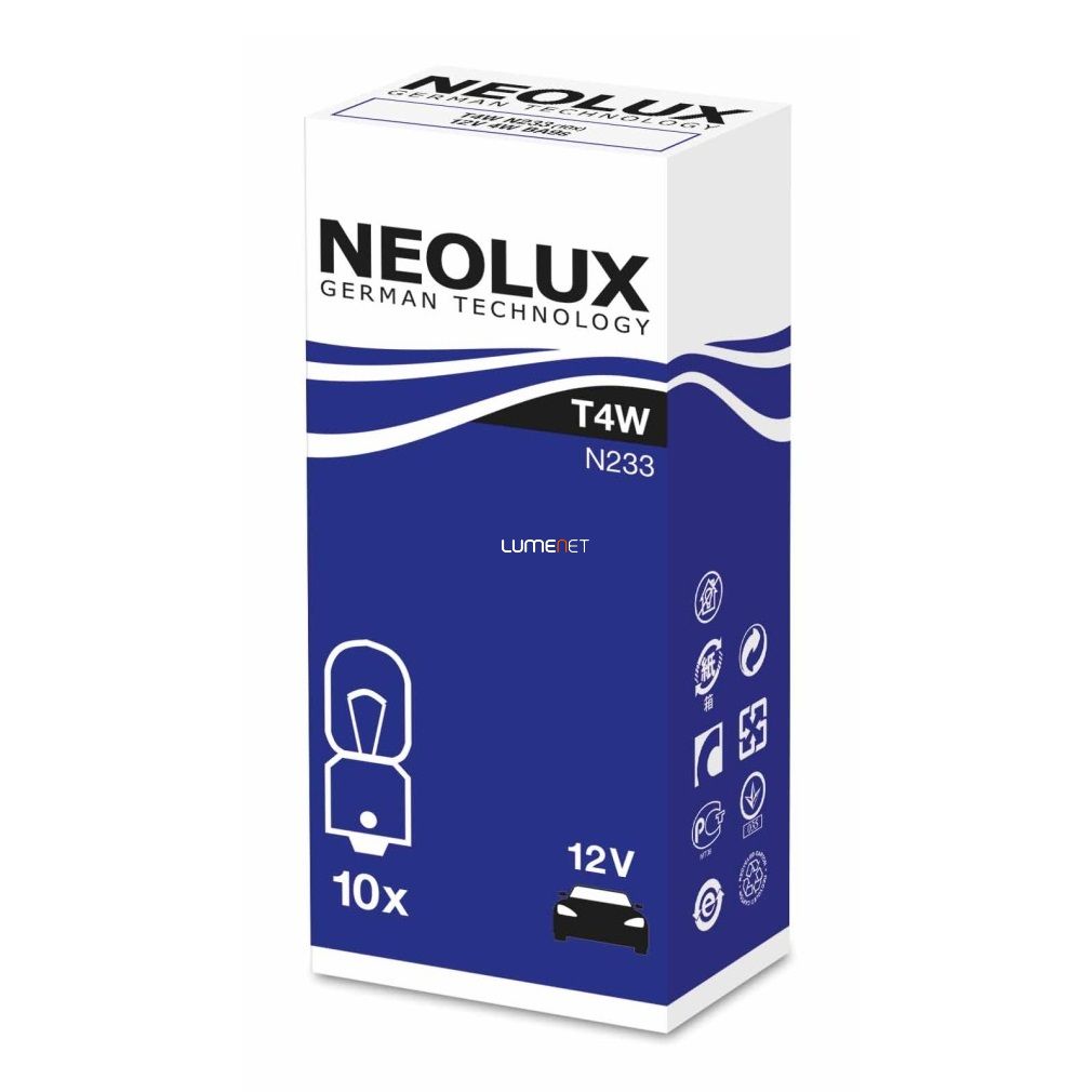 Neolux Standard N233 T4W 12V