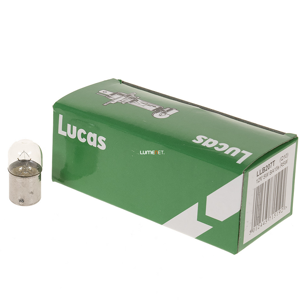 Lucas Standard 12V R5W jelzőizzó, 10db/csomag