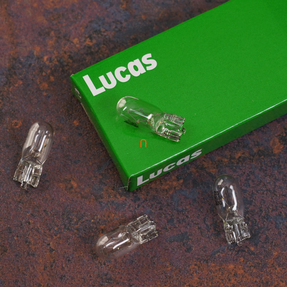 Lucas Standard 12V W5W jelzőizzó 10db/csomag