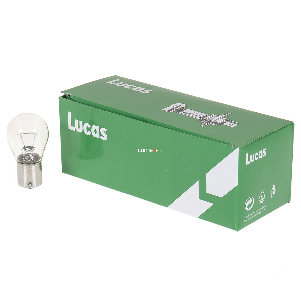 Lucas Standard 24V P21W jelzőizzó, 10db/csomag