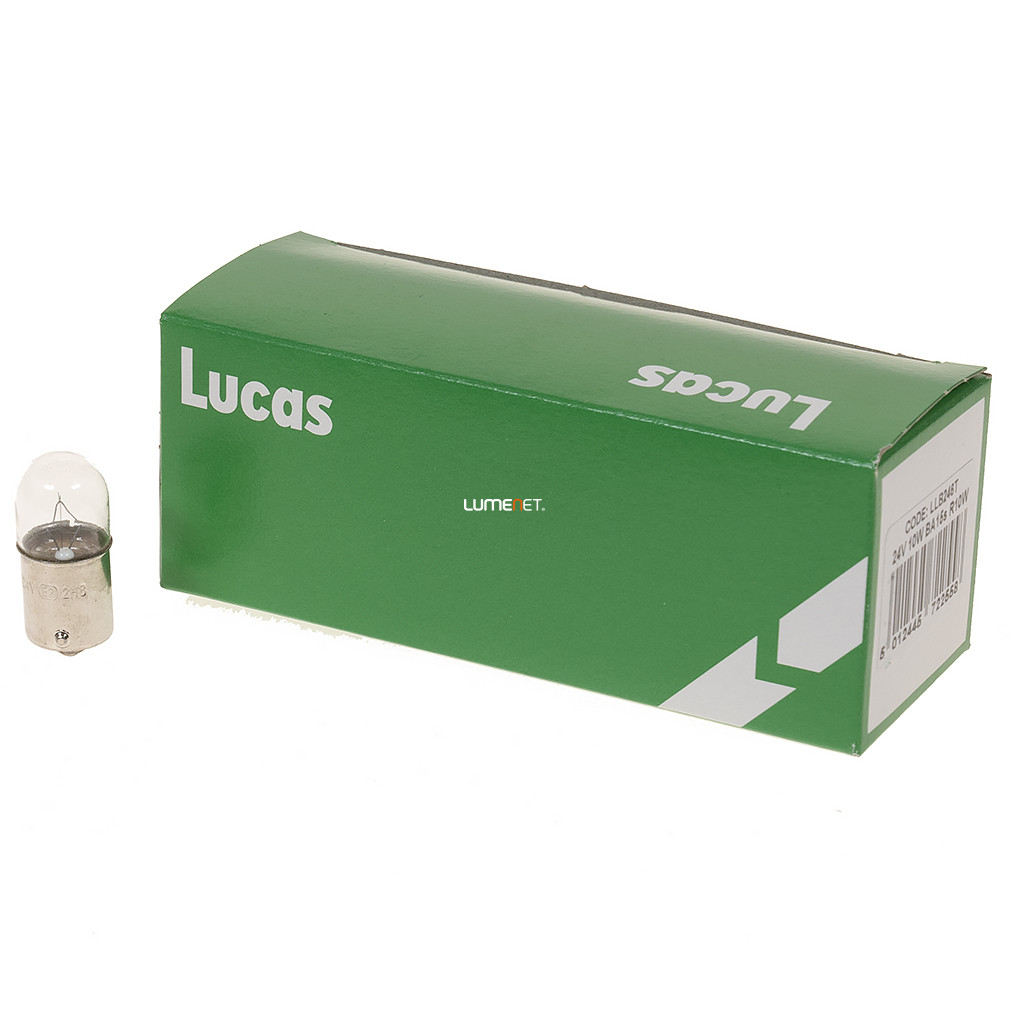 Lucas Standard 24V R10W jelzőizzó, 10db/csomag
