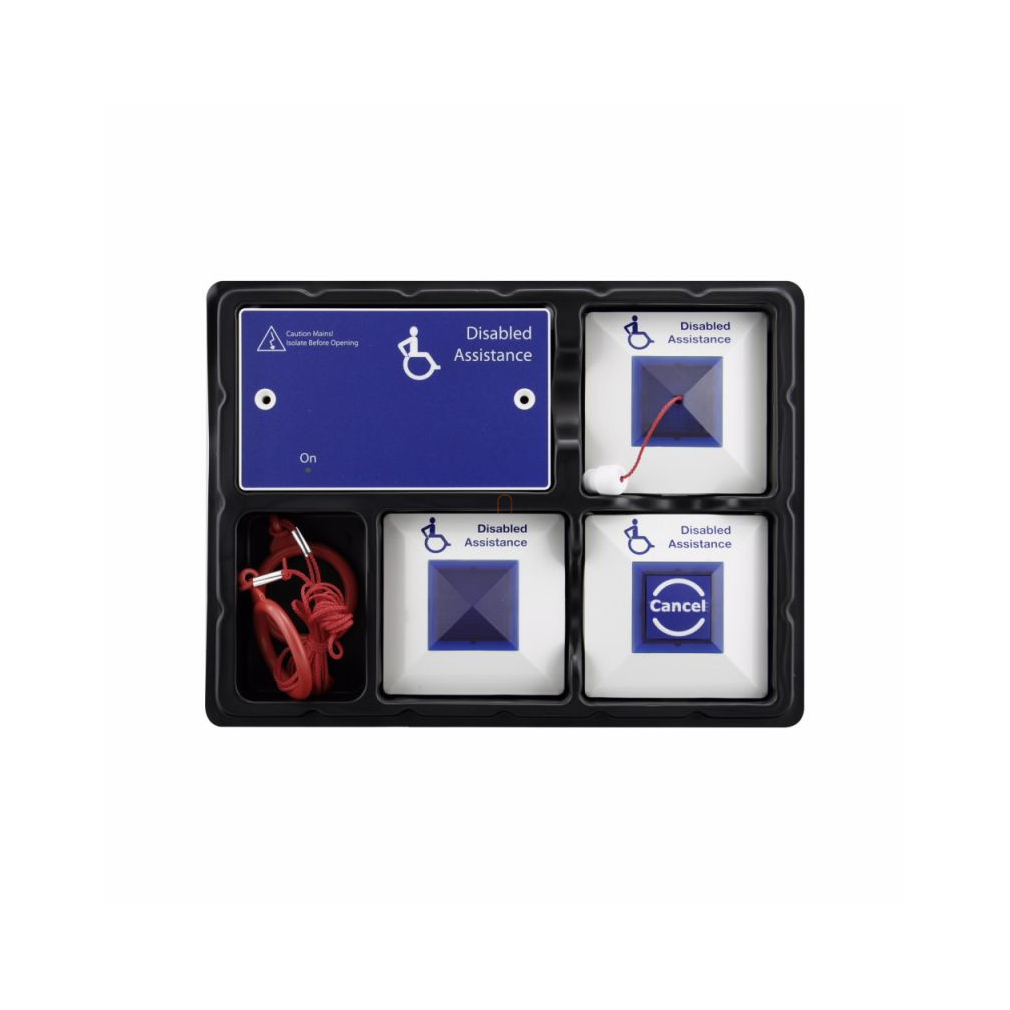Mozgássérült WC szett Komplett SZETT Cooper, CFEAPULLKIT assist alarm,
