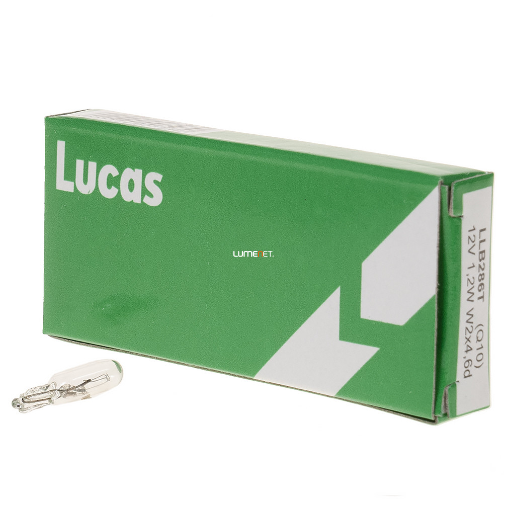 Lucas Standard 12V jelzőizzó 1,2W, 10db/csomag