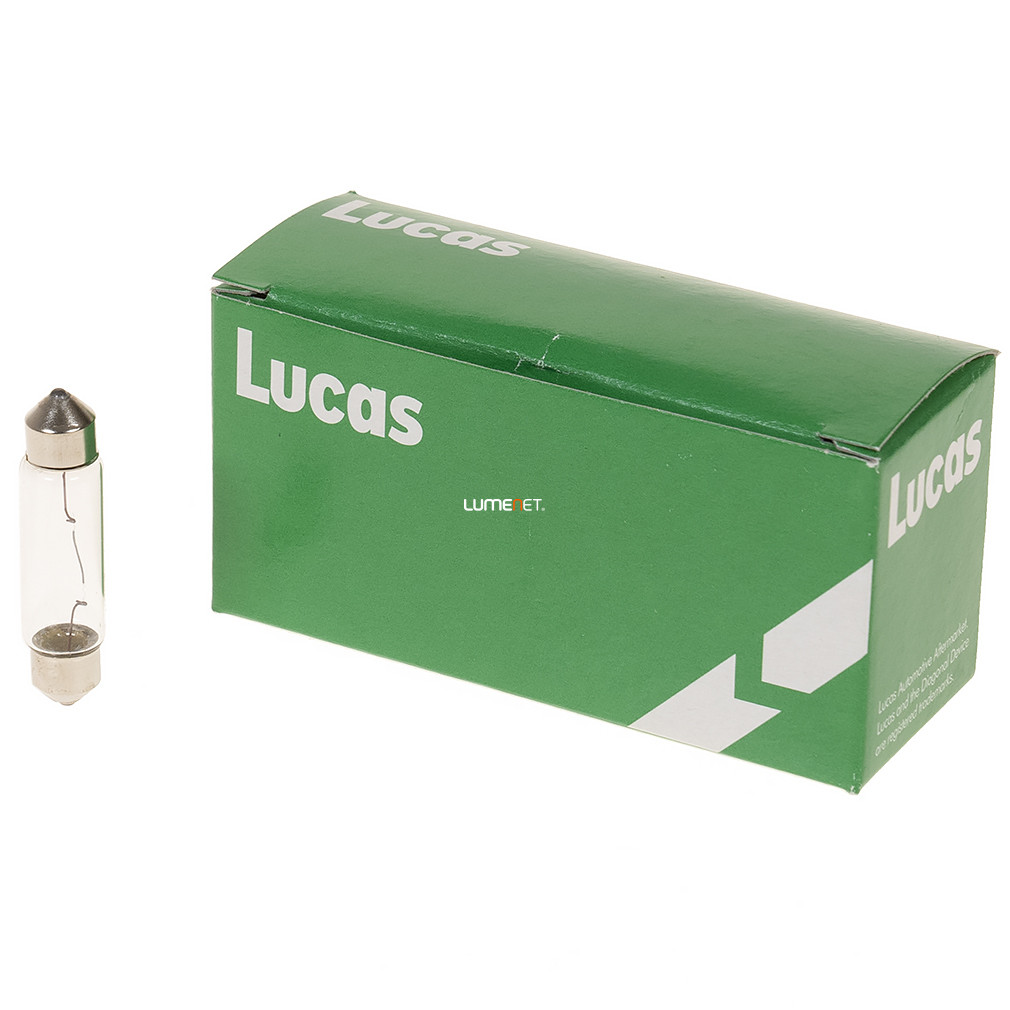 Lucas Standard 24V szofita jelzőizzó 10W, 10db/csomag
