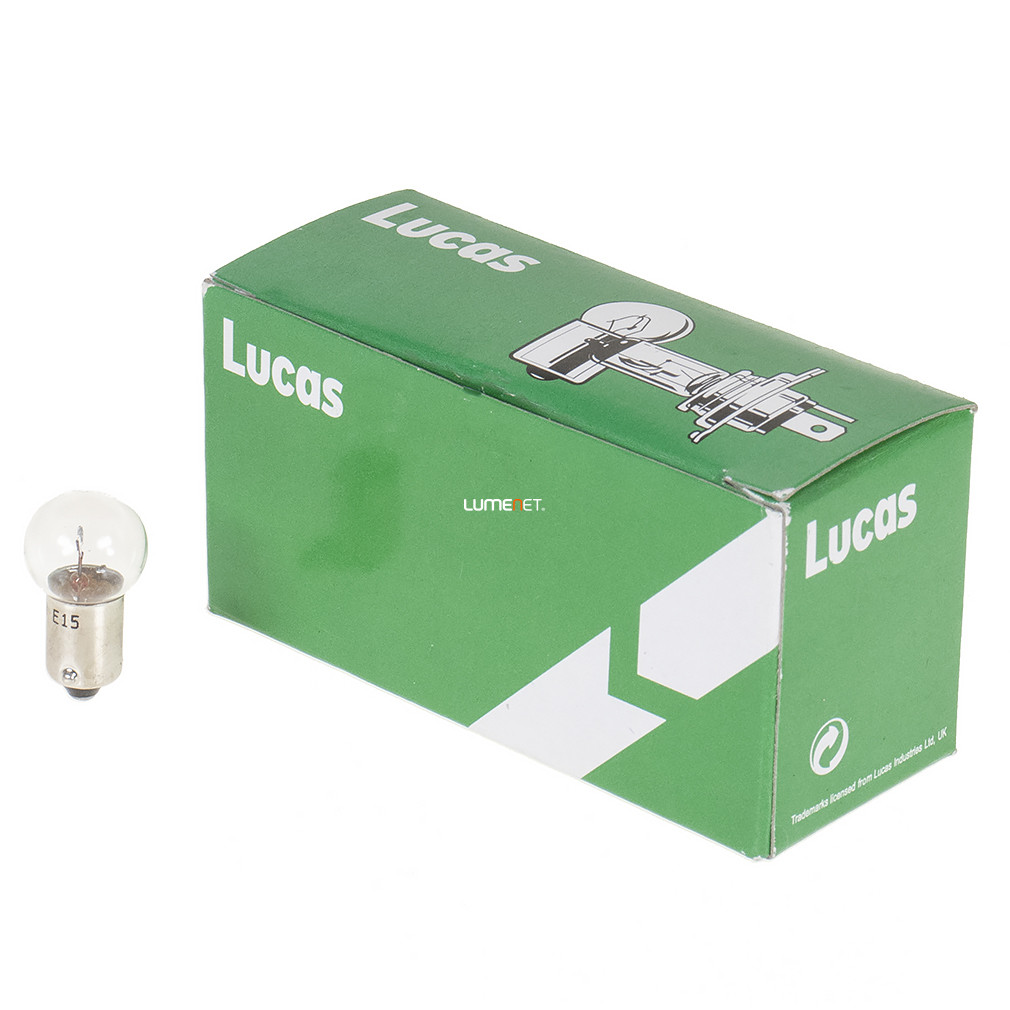 Lucas 6V motorkerékpár jelzőizzó 5W, 10db/csomag