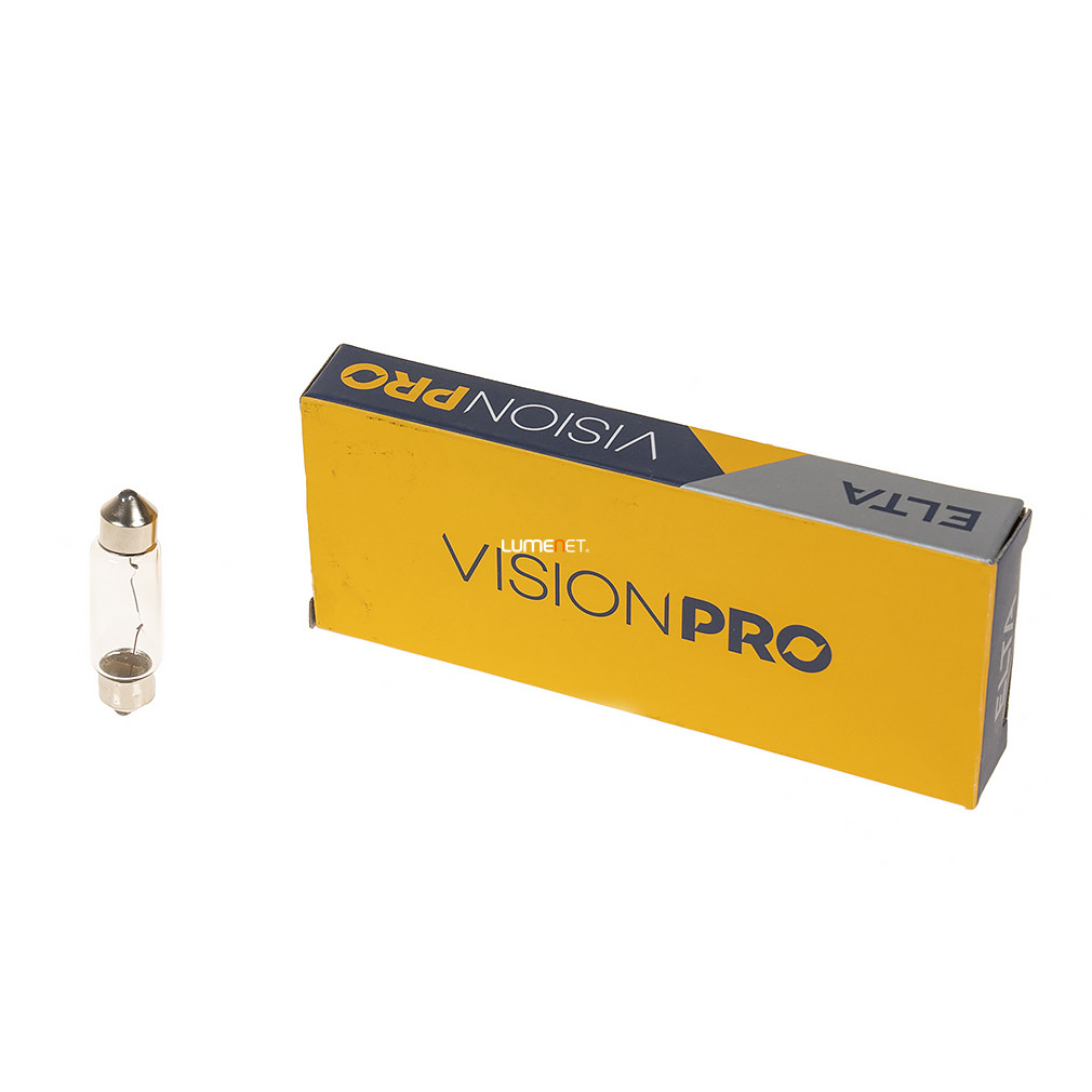 Elta Vision Pro 12V C5W 38mm jelzőizzó, 10db/csomag