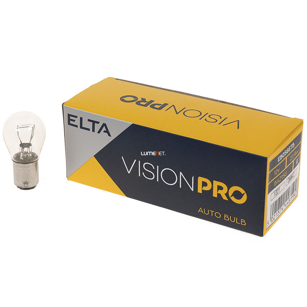 Elta Vision Pro 12V P21/4W jelzőizzó, 10db/csomag
