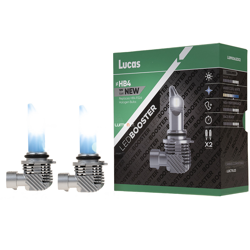Lucas HB4 LED autóizzó 12V 15W, 2db/csomag