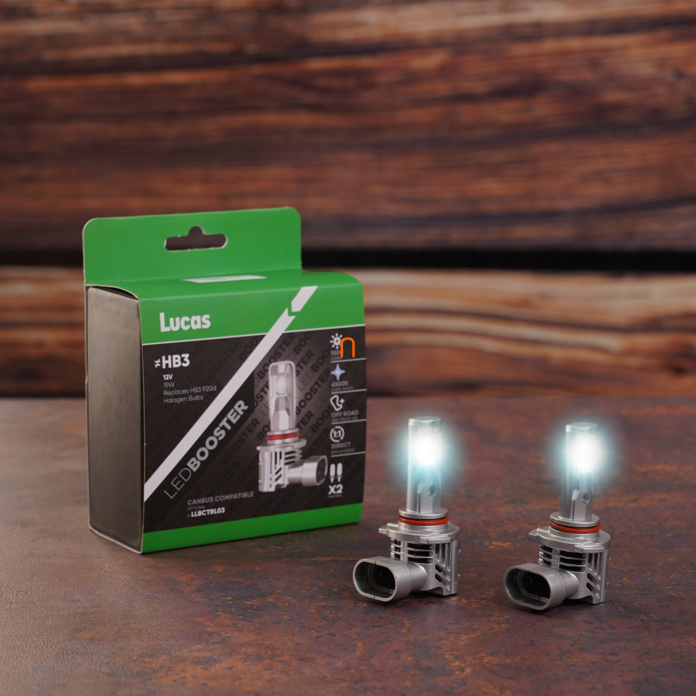 Lucas HB3 LED 12V 15W, 2db/csomag