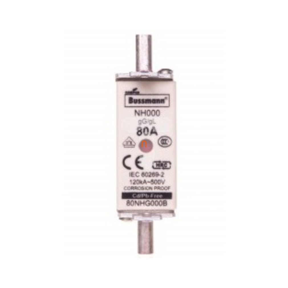 NH-000 80A 80NHG000B Bussmann Eaton