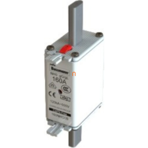   Eaton NH-betét 160A, din 0 méret, 500V AC, gg/gl, NH biztosíték 160A 500V gg/gl size 0-160NHg0b