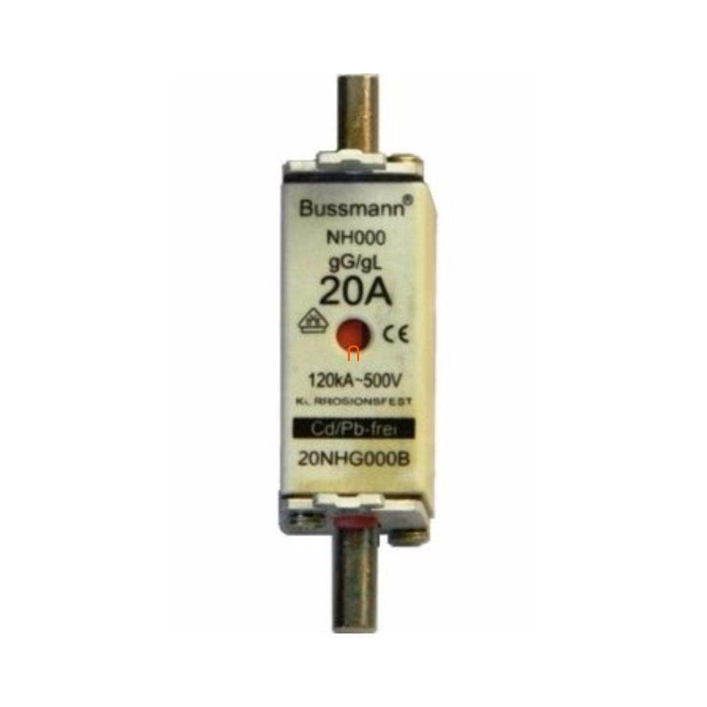 NH-000 20A 20NHG000B Bussmann Eaton