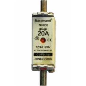 Eaton Bussmann NH-000 20A 20NHG000B