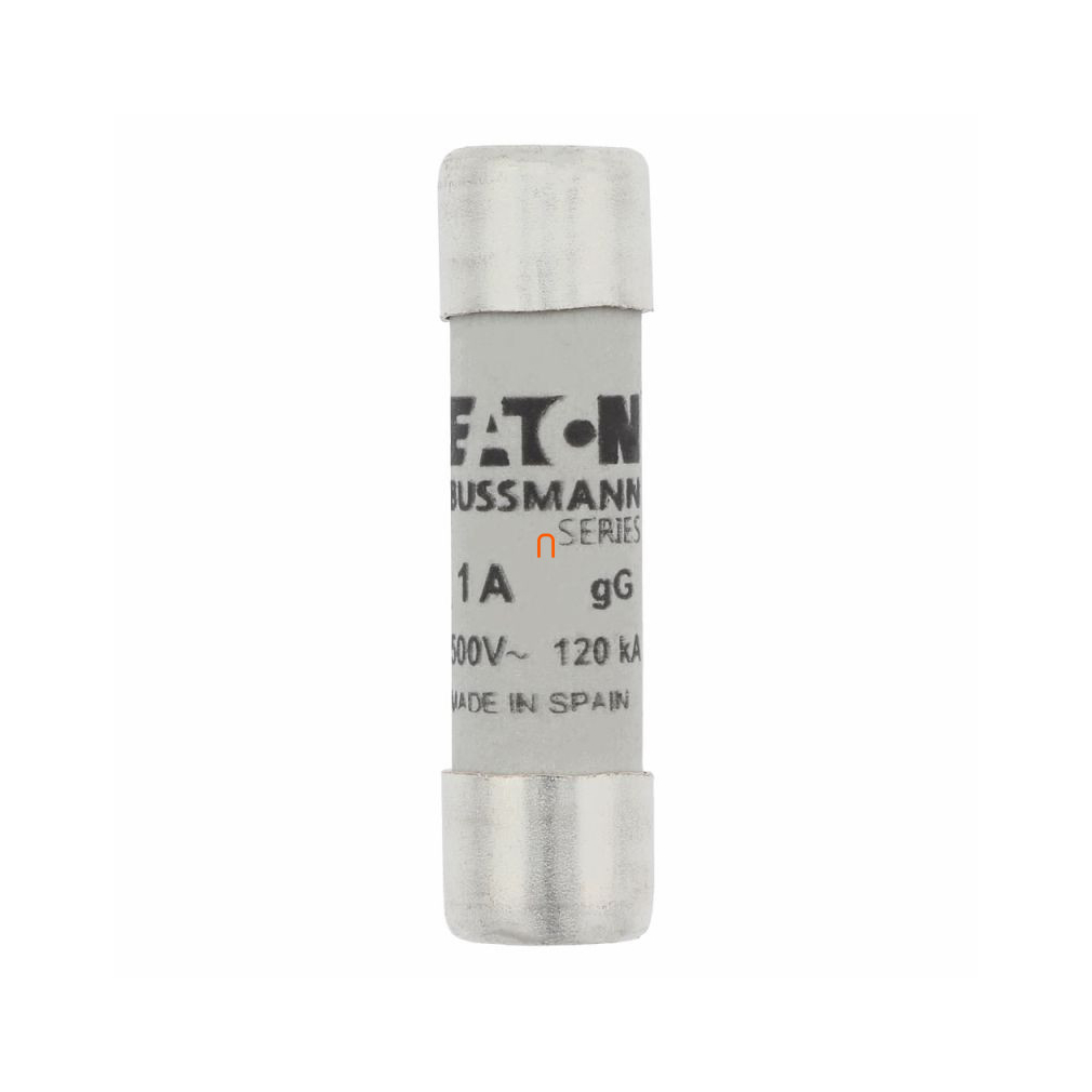 Eaton C10G1 CYLINDRICAL FUSE 10 x 38 1A GG 500V AC Hengeres betét 10x38mm, 500V AC, gG