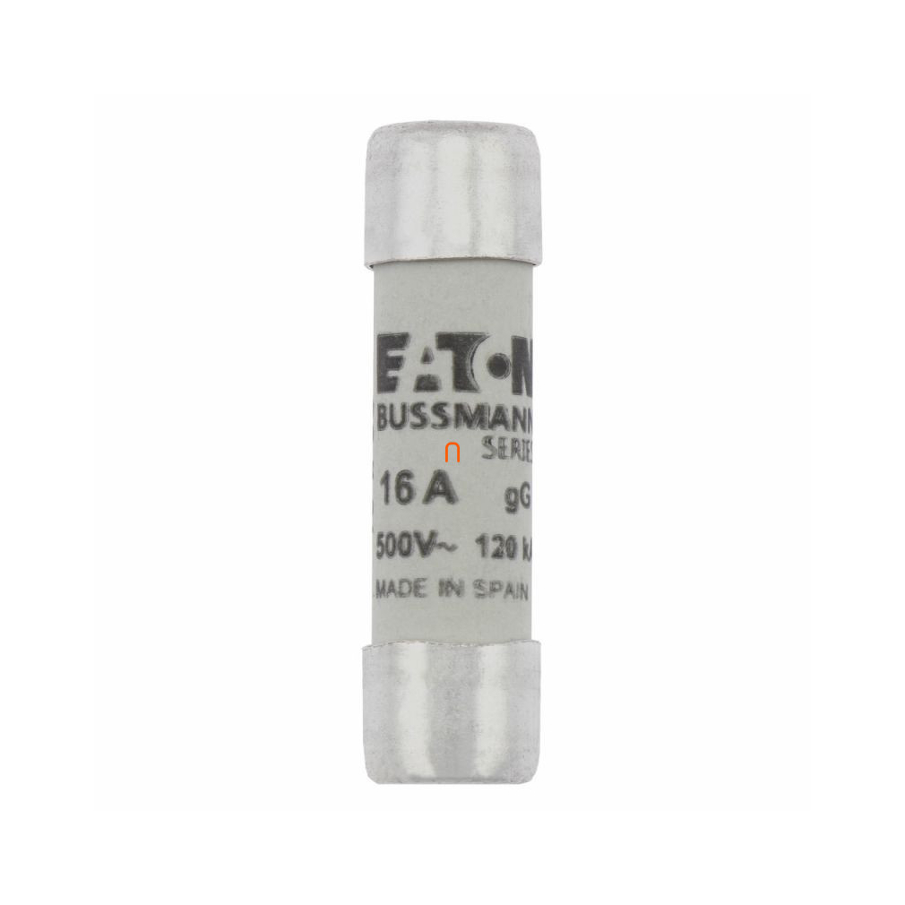 Hengeres betét 10x38mm, 500V AC, gG C10G16 Eaton