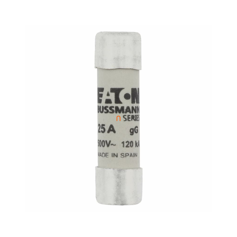 Hengeres betét 10x38mm, 500V AC, gG C10G25 Eaton