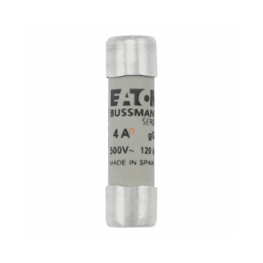 Eaton C10G4 CYLINDRICAL FUSE 10 x 38 4A GG 500V AC Hengeres betét 10x38mm, 500V AC, gG