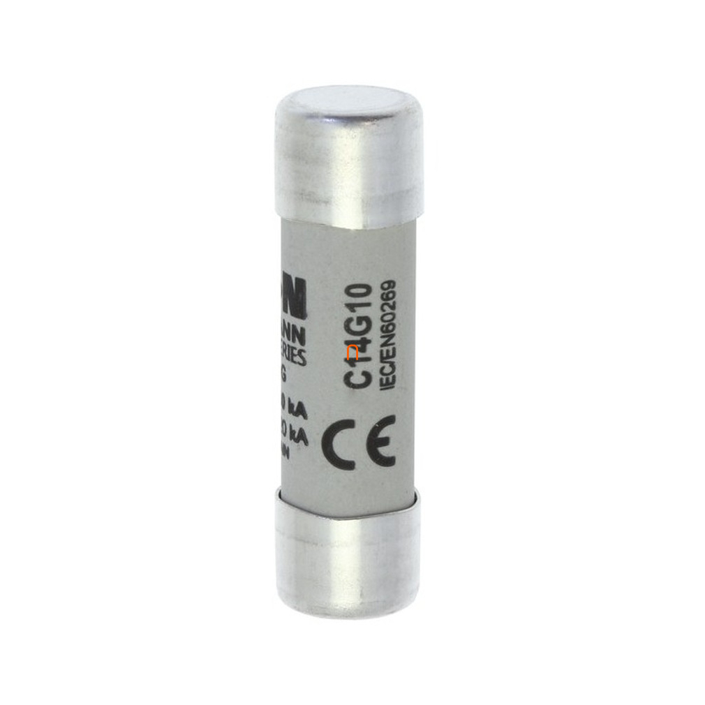 Eaton C14G10 CYLINDRICAL FUSE 14 x 51 10A gG 690V AC Hengeres betét 14x51mm, 690V AC, gG